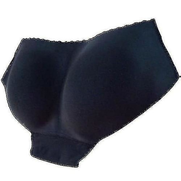 Kvinder sømløse numse Push Up Shapewear szkyd Black XL