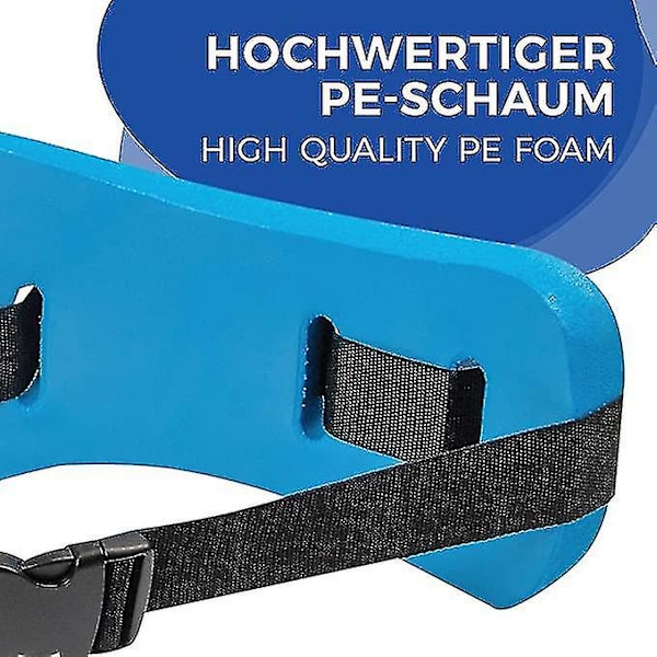 Aqua Aerobics-bälte för vattensporter, simning och fitness , universellt justerbart säkert simhjälp Xinmu 67cm*21cm*4cm