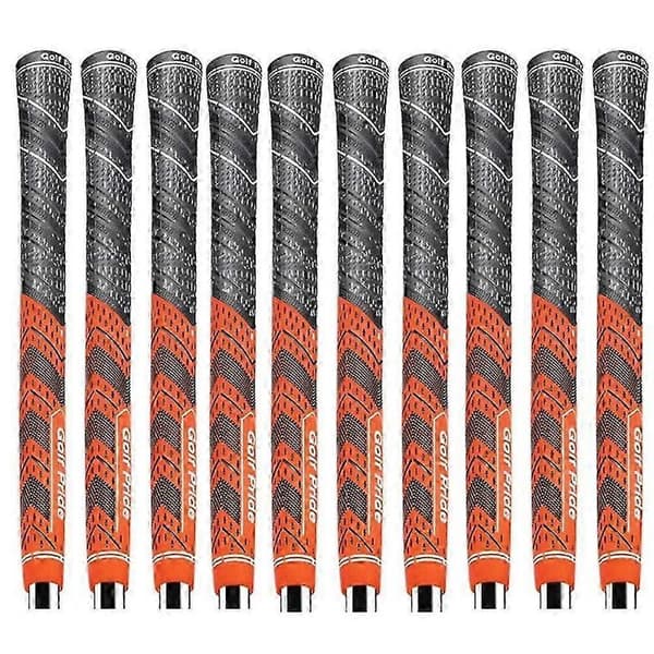 10 stk. Golf Pride MCC PLUS 4 Golfgrep Standard Størrelse Orange