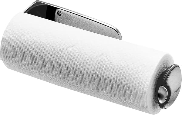 Simplehuman Veggmontert Papirhåndkleholder, Rustfritt Stål