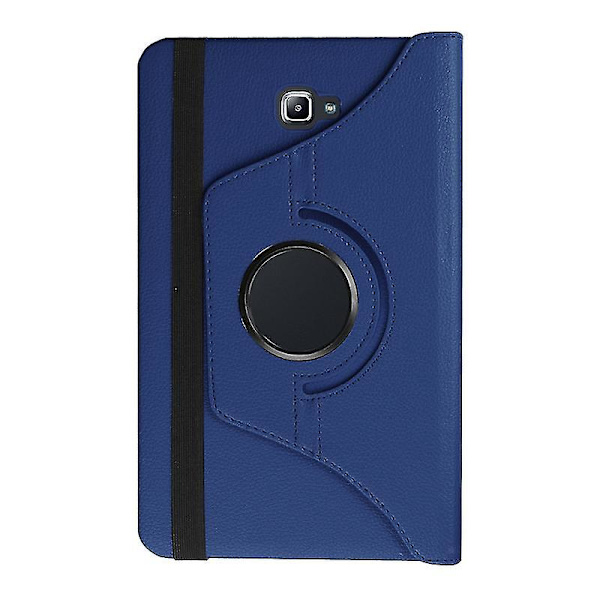 360 Roterende Stand Tablet Cover Til Samsung Galaxy Tab A6 A 10.1 T580 T510 A8 10.5 X200 T590 E T560 S6 Lite P610 A7 T500 etui Dark Blue Tab A(10.1)P580 P585