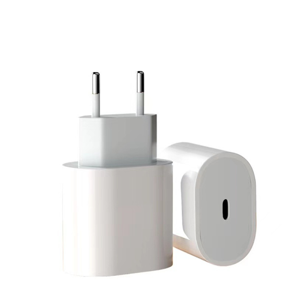 2025 2-pack - iPhone Laddare - Snabbladdare - Adapter 20W Vit One Size