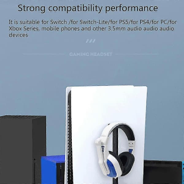 Kablede spillhodetelefoner Volumkontroll Headset for kontor-PC Kabelkontroll
