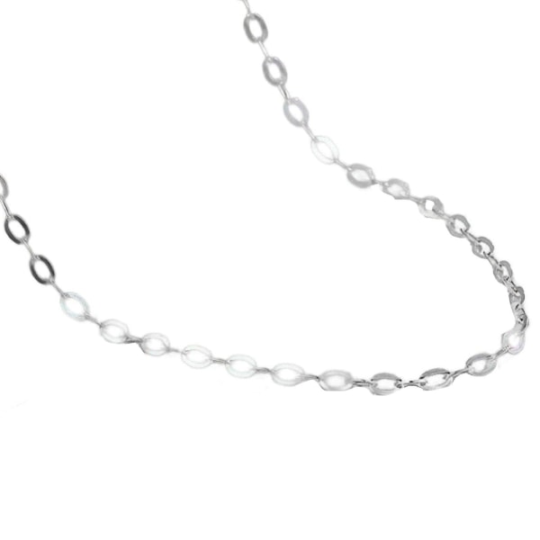 Halskæde vedhæng vanddråbeformet kunstperle smykker skinnende cubic zirconia vedhæng kravebenskæde til bryllup B