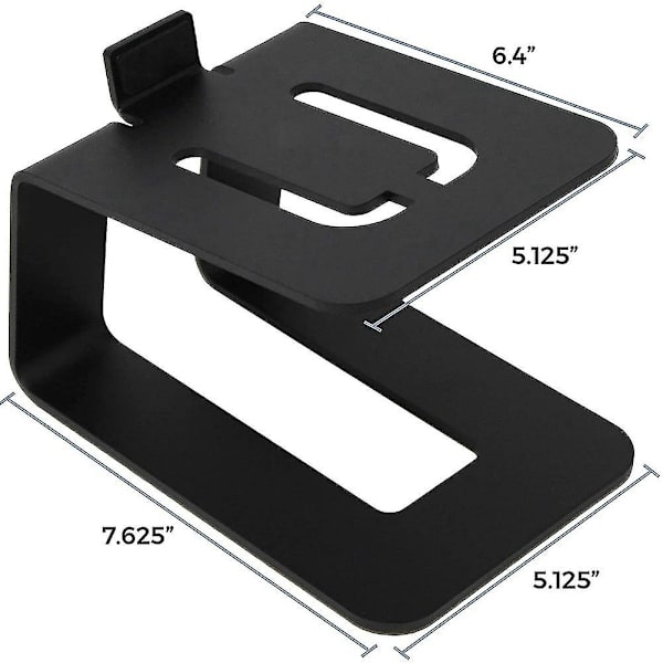 1st Desktop Högtalarställ Metall Audio Bracket Hållare Universal Bordsstativ