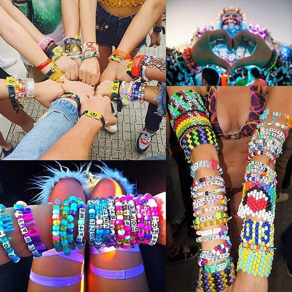 Svarta Akrylkubalfabetpärlor för DIY-smyckestillverkning – Halsband Armbandstillbehör