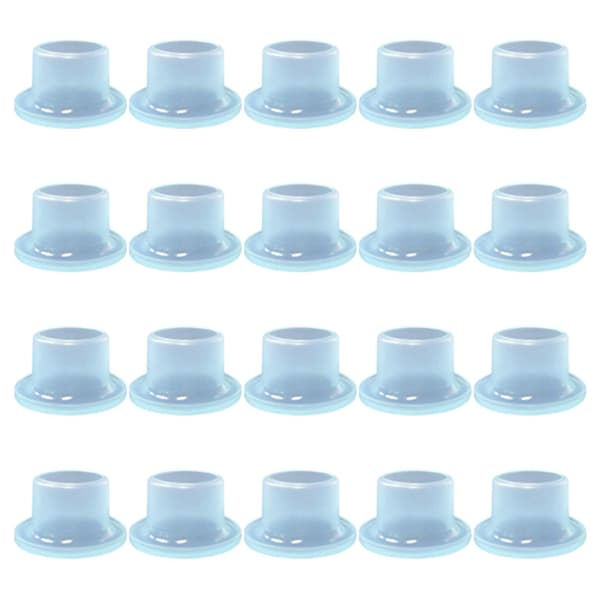 Lækagesikker silikoneprop til vandhane Nem installation Rørforseglingsringe til reparation af rør Blue 20pcs