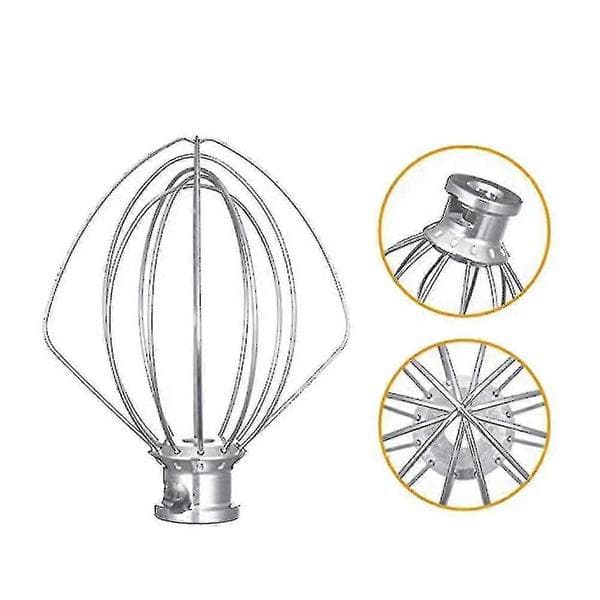 Kitchenaid 5K452WW Visp til kjøkkenmaskiner i rustfritt stål