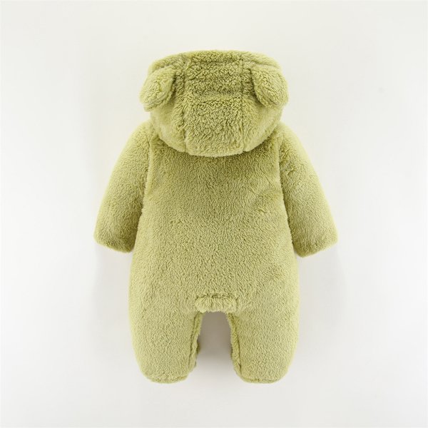 Babykläder jumpsuit 2022 vinter vadderad bomull baby klättring kläder ny Harbin nyfödd kläder-6-9 månader 6-9 months