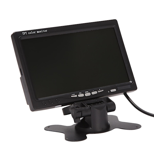 7 tommer TFT LCD farve HD-skærm kompatibel med bil CCTV bakkamera tilbehør