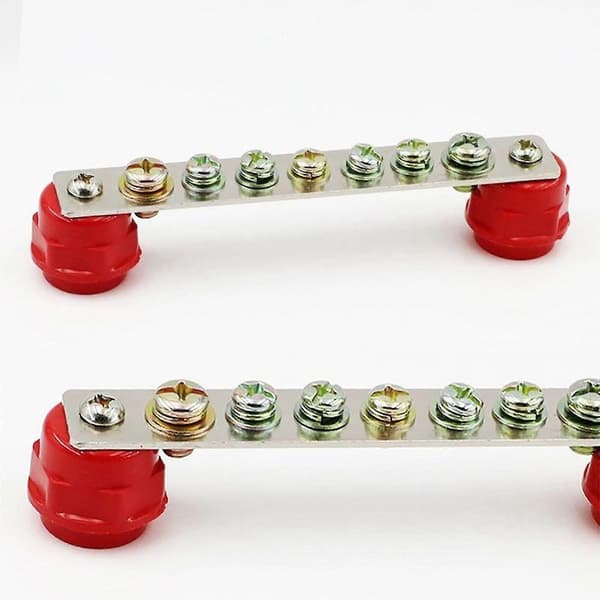 10 kpl 8 mm polyesterieristimiä virtakiskoihin SM25 6