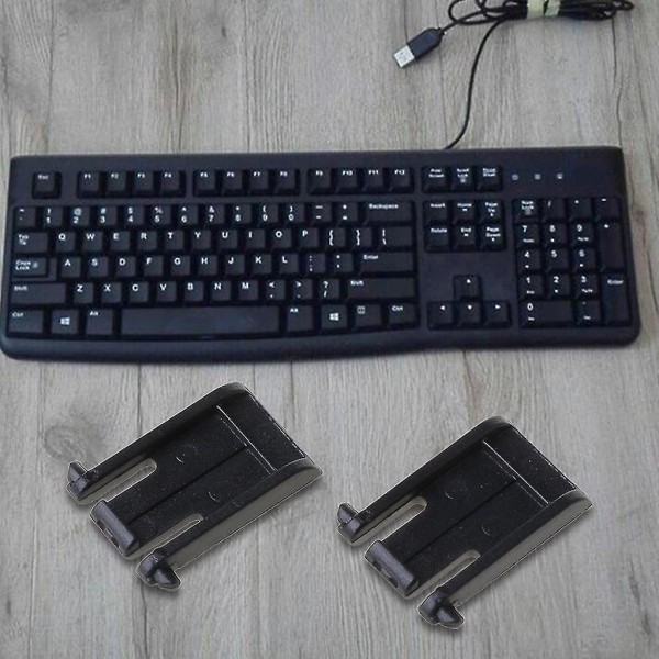 2 stk Tastaturbrakett Benstativ For Logitech K120 Keyboard Reparasjonsdeler