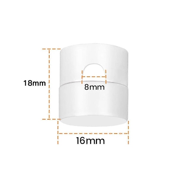 3 Pakning Tak Kroker for Takhengende Lys, Pendel Lys Krok for Taklampe, Tak Kroker White
