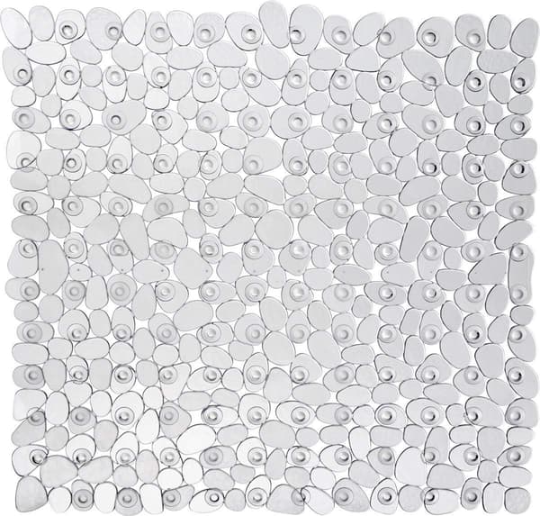 Paradise Antracit Duschmatta - halkfri, sugkoppar, PVC
