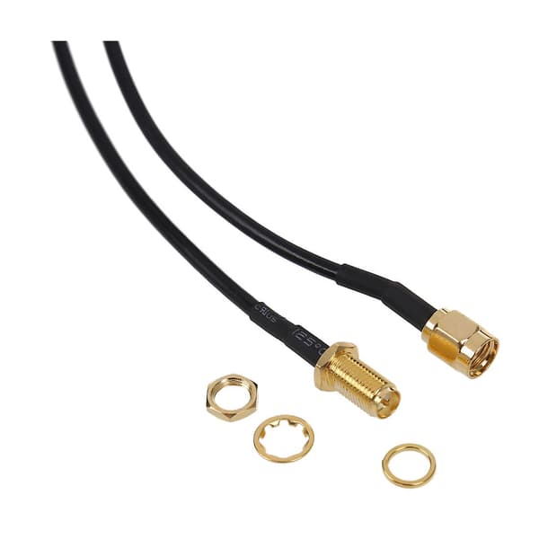 9 Meter Antenne RP-SMA Forlængerkabel til WiFi Router black