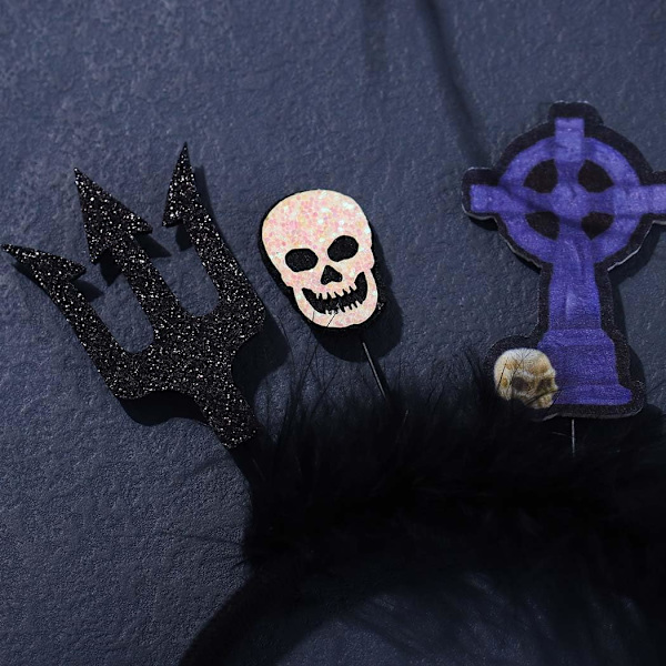 Päänauhat Kurpitsapäänauha Haamu Pääkatteet Halloween-asujuhlat Tarvikkeet Naisille Miehille ja Lapsille