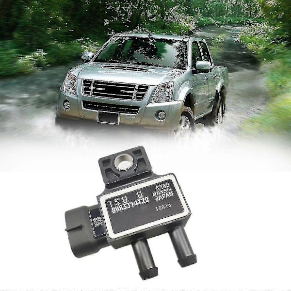Avgastrycksensor DPF Differentialtryck för D-max Damx Mux 8983314120