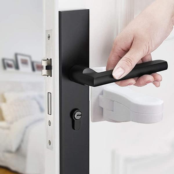 Child and Baby Safe Door Handle Lock 2-Pack