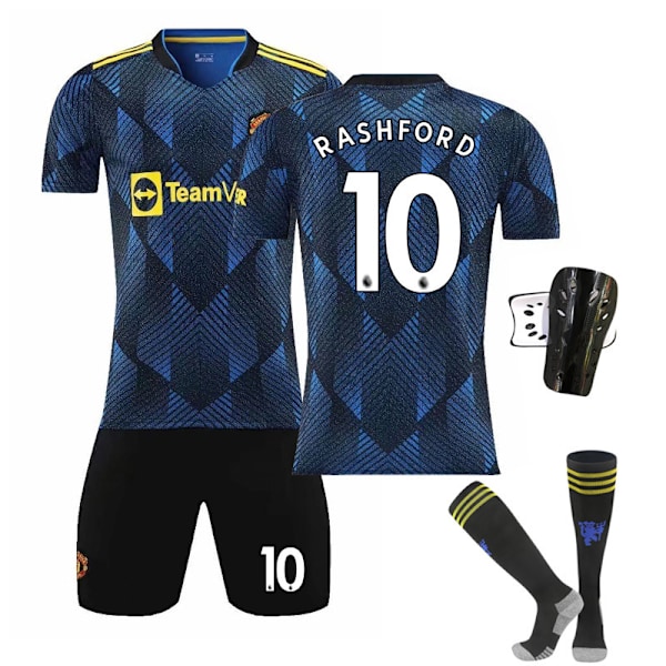 2122 Second Away Royal Blue Jalkapallopaita Lasten Aikuisten Puku Ala- ja Yläkoulujen Harjoituspuku Nro 7 Tähti Ei numeroa No number XS#