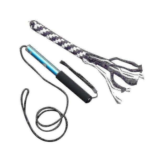 Extendable Flirt Pole Rope Tug Dog Toy, Interactive Outdoor Toy, Fun Chase Toy and Training Tool