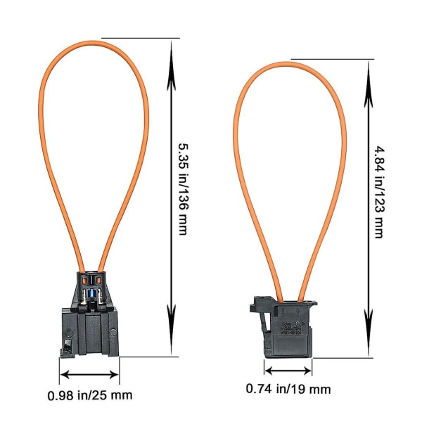 Fiber mest optiske sløjfekonnektor Diagnostic Device Tool Bypass hun- og hanadapterpakke med 2