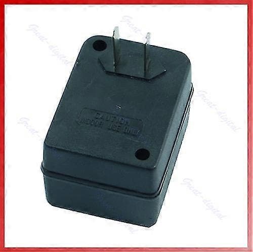 Nyeste Step Up Spændingsomformer Adapter 110v Us Til 220v Us Eu Sort 1 Stk