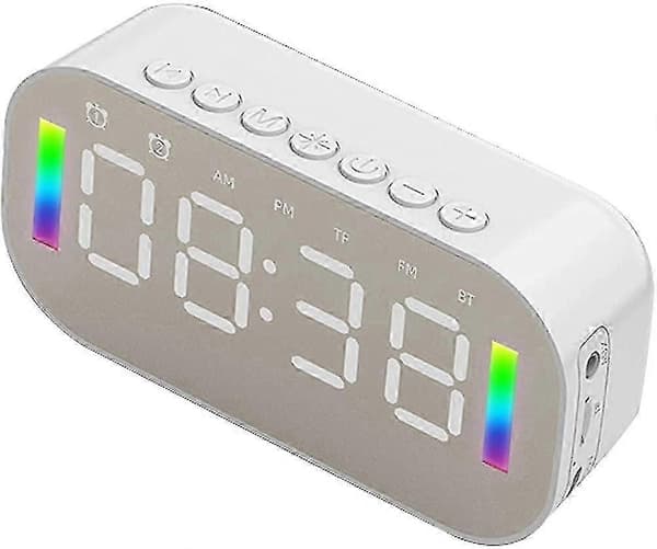 Bluetooth-kaiutin FM-radiolla, LED-näytöllä, herätyskellolla