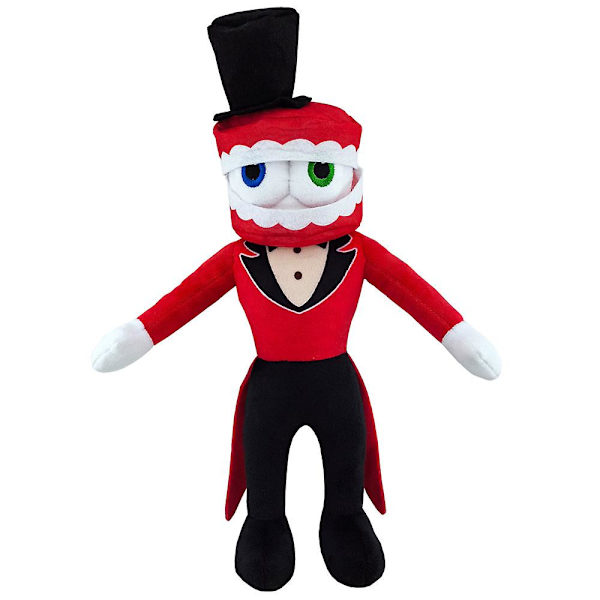 The Amazing Digital Circus Tegneserie-temafigurer Plysjleker Barn Fans Samlinger Hjem dekorasjon Gaver Standing Caine
