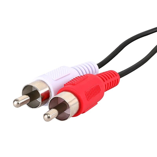 1,5 m USB A naarasliitin - 2 RCA urosliitin audio-video jatkojohto