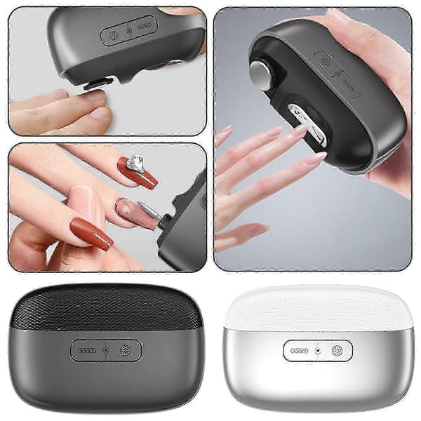 Clip-Easy Multifunksjonell Negleklipper for Eldre og Alle Aldre - Premium Kvalitet Negletrimmer_cdb1 Grey