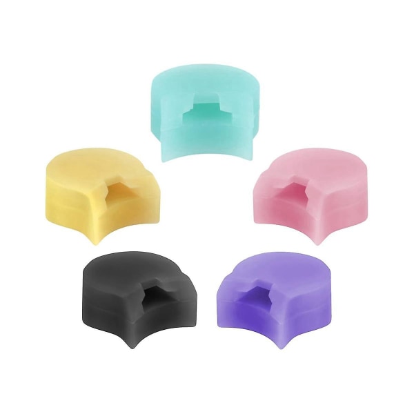 5Pcs Thumb Rest Pad for Clarinet/Oboes, Silicone Clarinet Thumb Rest Cushion Silicone OboesThumb Re