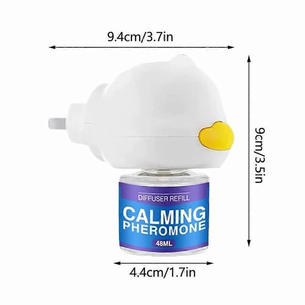 Kat Beroligende Feromon Diffuser Stresslindring Angstdæmpning US Standard for dog