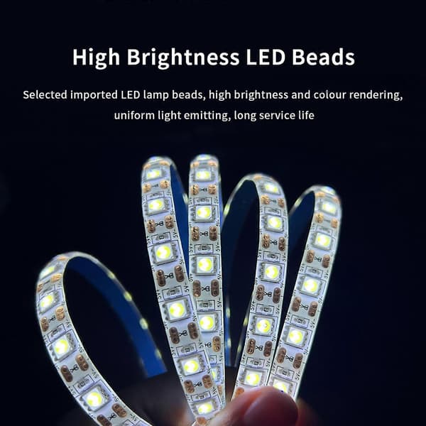 For Lab X1 X1C P1P P1S 3D-printer LED-lysstripe 5V kaldlysbar 3D-printer lysbar lysstyrke P1P P1S