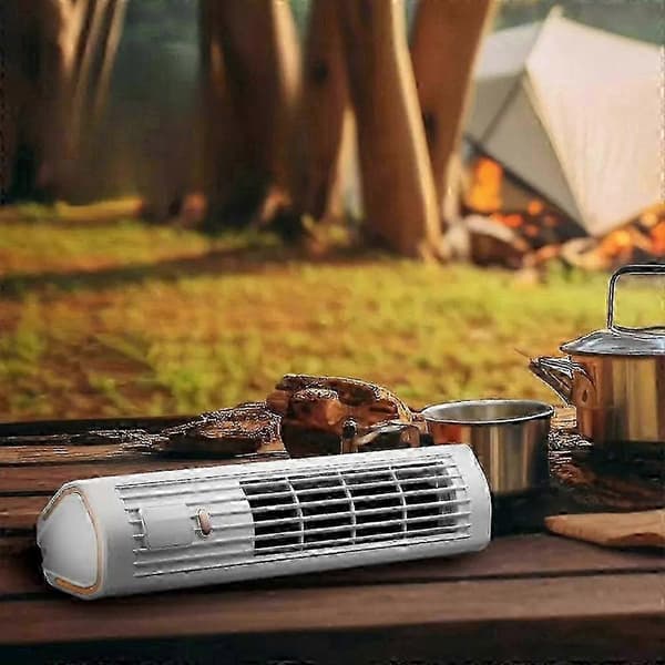 Stille og bærbar 3-trins køleventilator - Optimal til hjemme- og kontorbrug