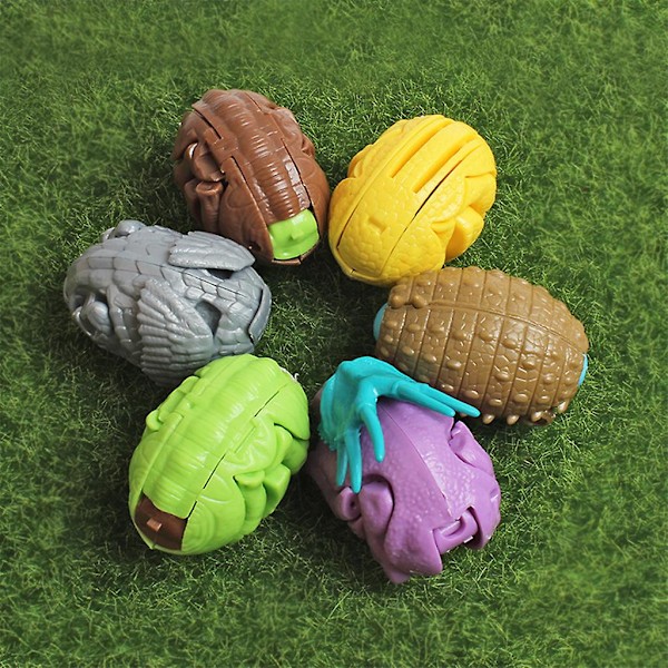 Deformerbare Dino Figurer Skrivebordsdekoration Dinosaur Æg Mixer