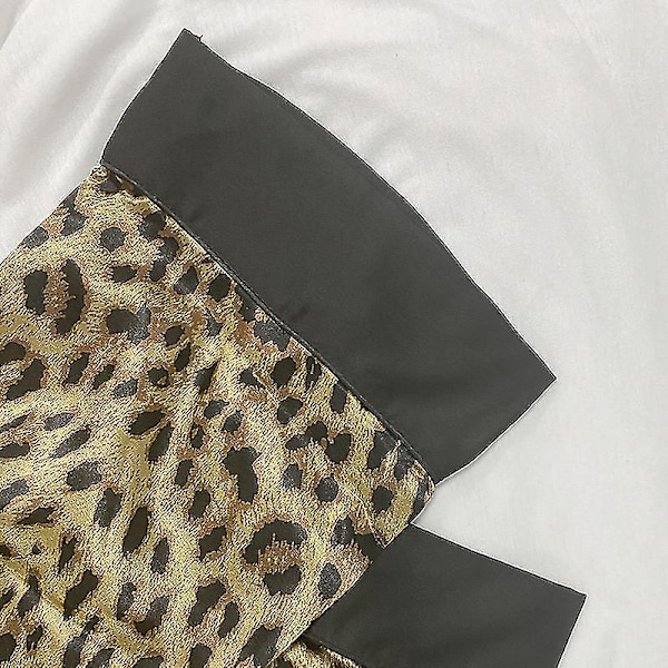 Långärmade Pyjamas i Leopardmönster - Höstmode L