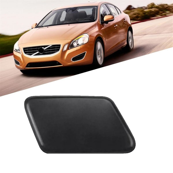 Bilskyddslucka för strålkastartvätt, höger, för S60 2005-2009 39993164 Black