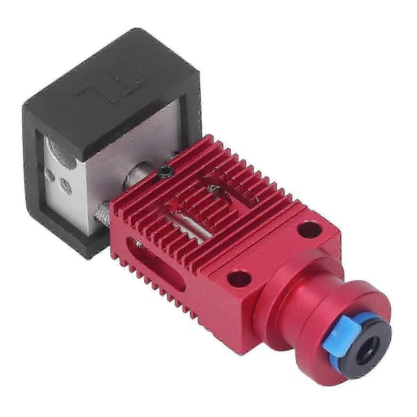 Ekstruder Hotend Kit Aluminiumlegering Messing Ekstruder Hotend til Ender 3 S PRO 3D Printer Rød Udgave 1110 0.5 5