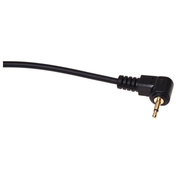 2,5 mm til hann-PC Flash Sync-kabel Skruelås for trigger
