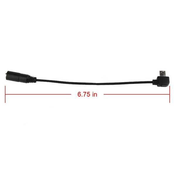 3,5 mm mikrofonadapterkabel for GoPro Hero 4 3+ 3