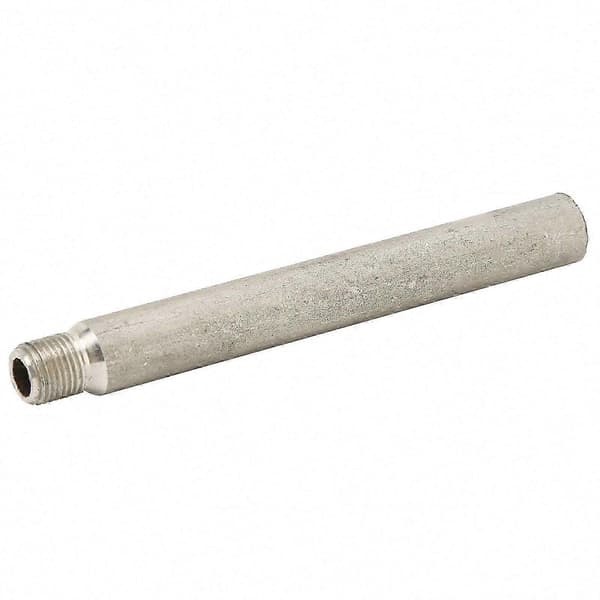 G1/8 hunn- og hann-gjengerørkobling i rustfritt stål, gjenget adapter 10 cm