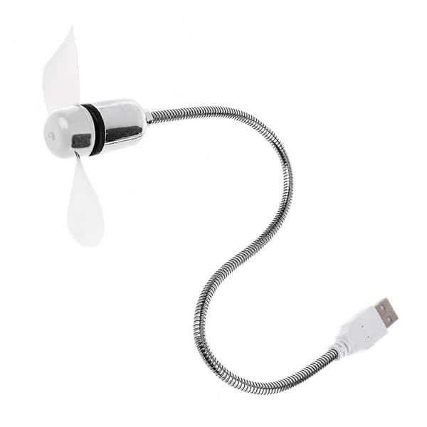 Flexibel USB-fläkt luftkylare för bärbar dator stationär PC USB-laddare Edition 0703