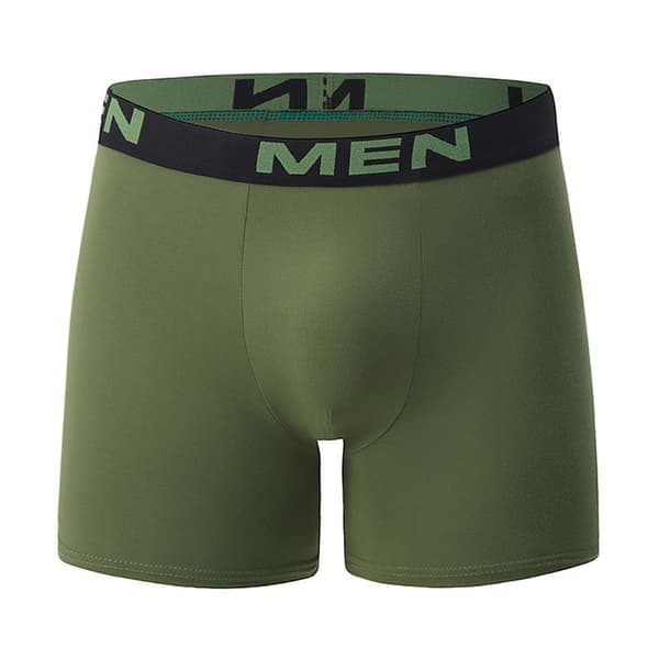 7-pack V 7-pack herr enfärgad modeunderkläder plus size tonåringar Joker Boxerkalsonger XXL
