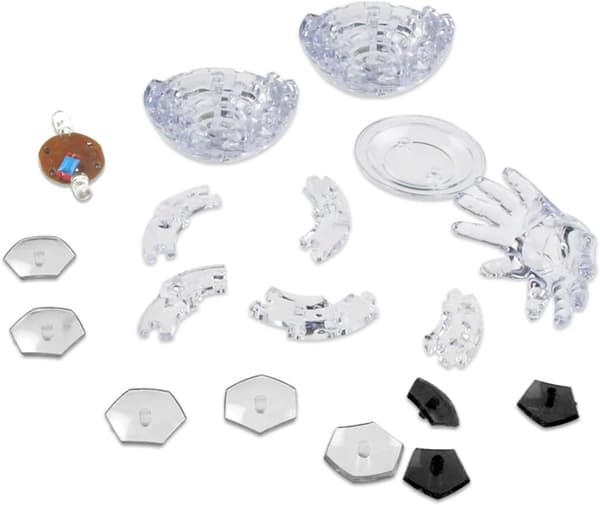 3D-kristallipalapeli lapsille, valaiseva jalkapallo aikuisille B