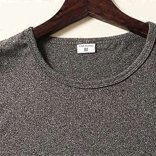 2025 Ny Menn Spør Meg Om Min Ninja Forkledning Flip T-skjorte Morsom Kostyme Grafisk Humor A+ Dark gray XL
