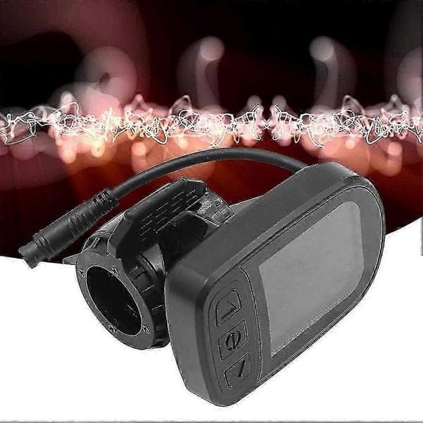 egnet for kugoo g-booster sparkesykkel dashbordmåler kretskort displaytilbehør Black