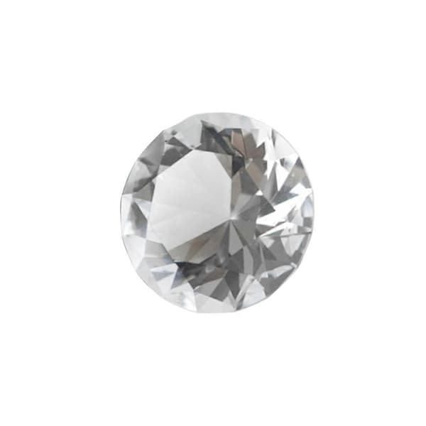 Diamantdekorationer til bryllup 2,5 cm kunstig diamant bordpynt