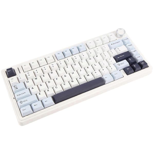 AULA F75 80 Mechanical Keyboard Hot-swappable Wireless Keyboard Bluetooth Wireless PBT Gaming Tri-mode Keyboard