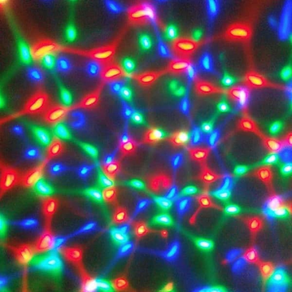 Diskopære E27 Roterende Festlampe RGB Lys LED Stroboskop Pære Diskopære til Disko, Fødselsdag