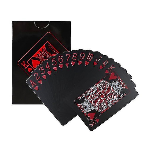 Vanntette magiske spillekort Pokerspillekort